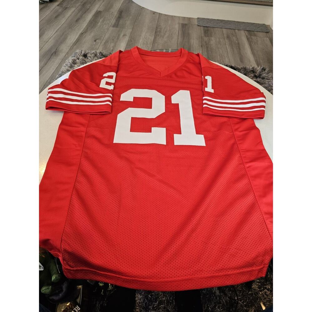 Eric Wright Autographed/Signed Jersey Beckett Sti… - image 4